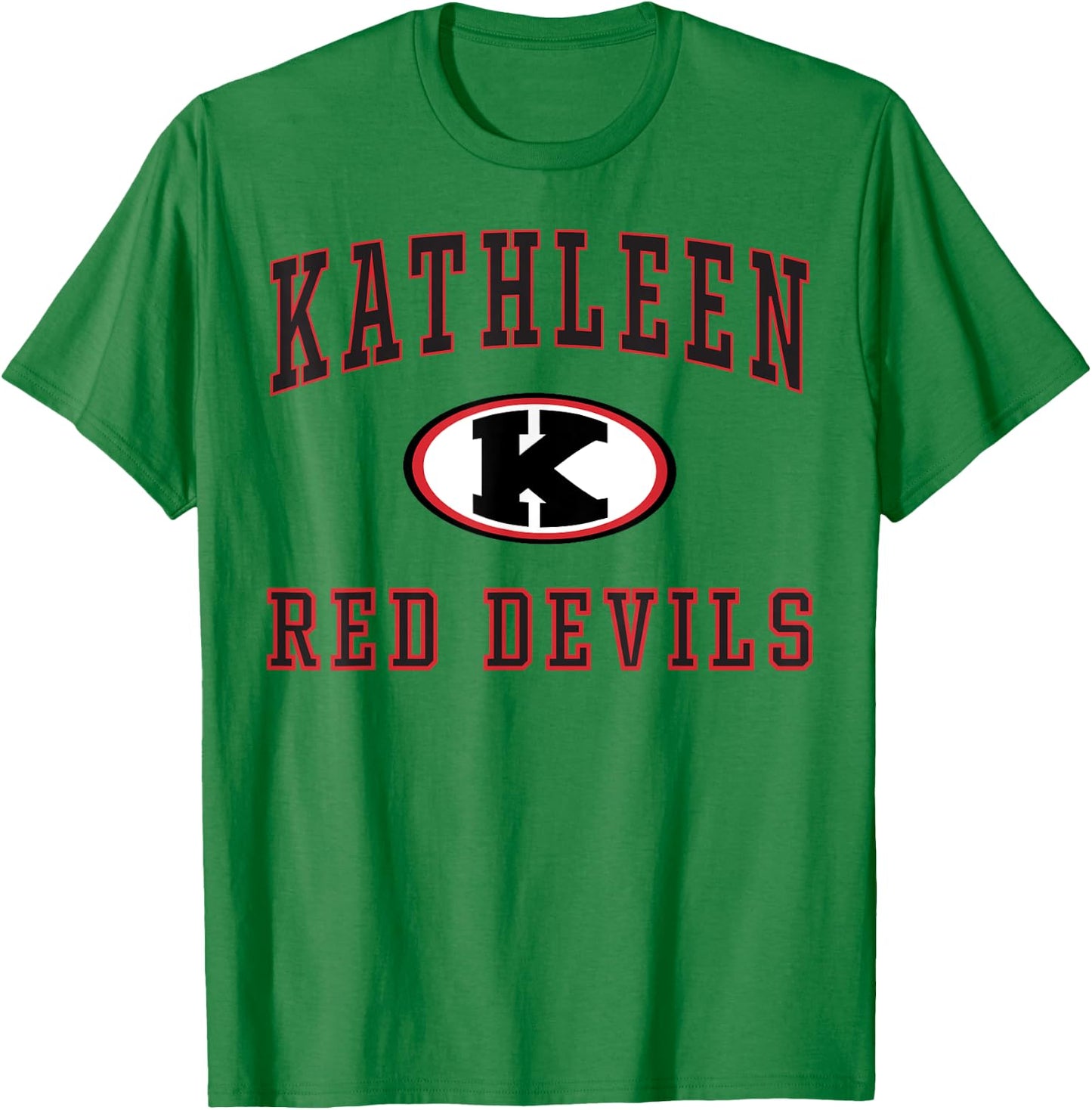 Kathleen High School Red Devils C1 T-Shirt - T-Shirt | Irish Green