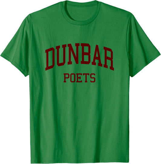 Dunbar High School HS Baltimore MD Retro T-Shirt - T-Shirt | Irish Green