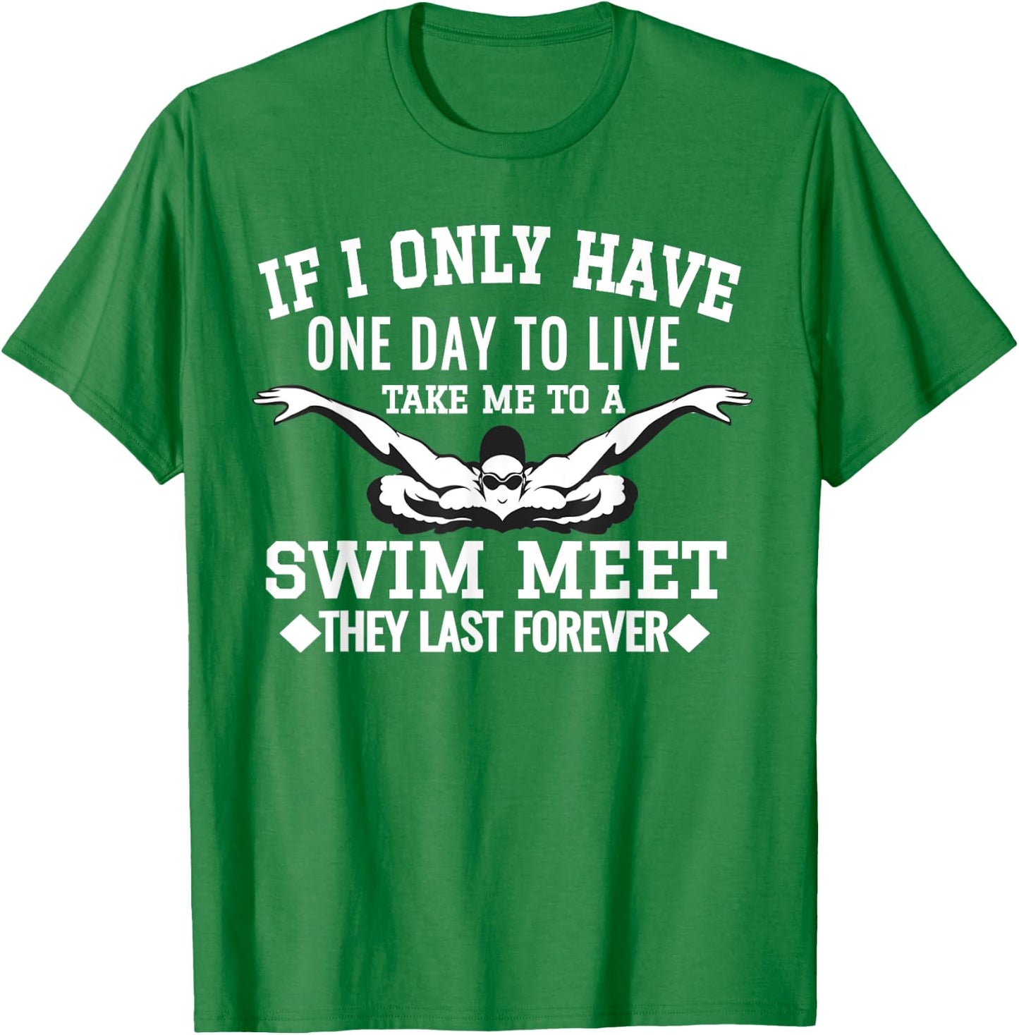 Swim Swimmer Funny Swimming Shirt Sport Practice T-Shirt - T-Shirt | Irish Green