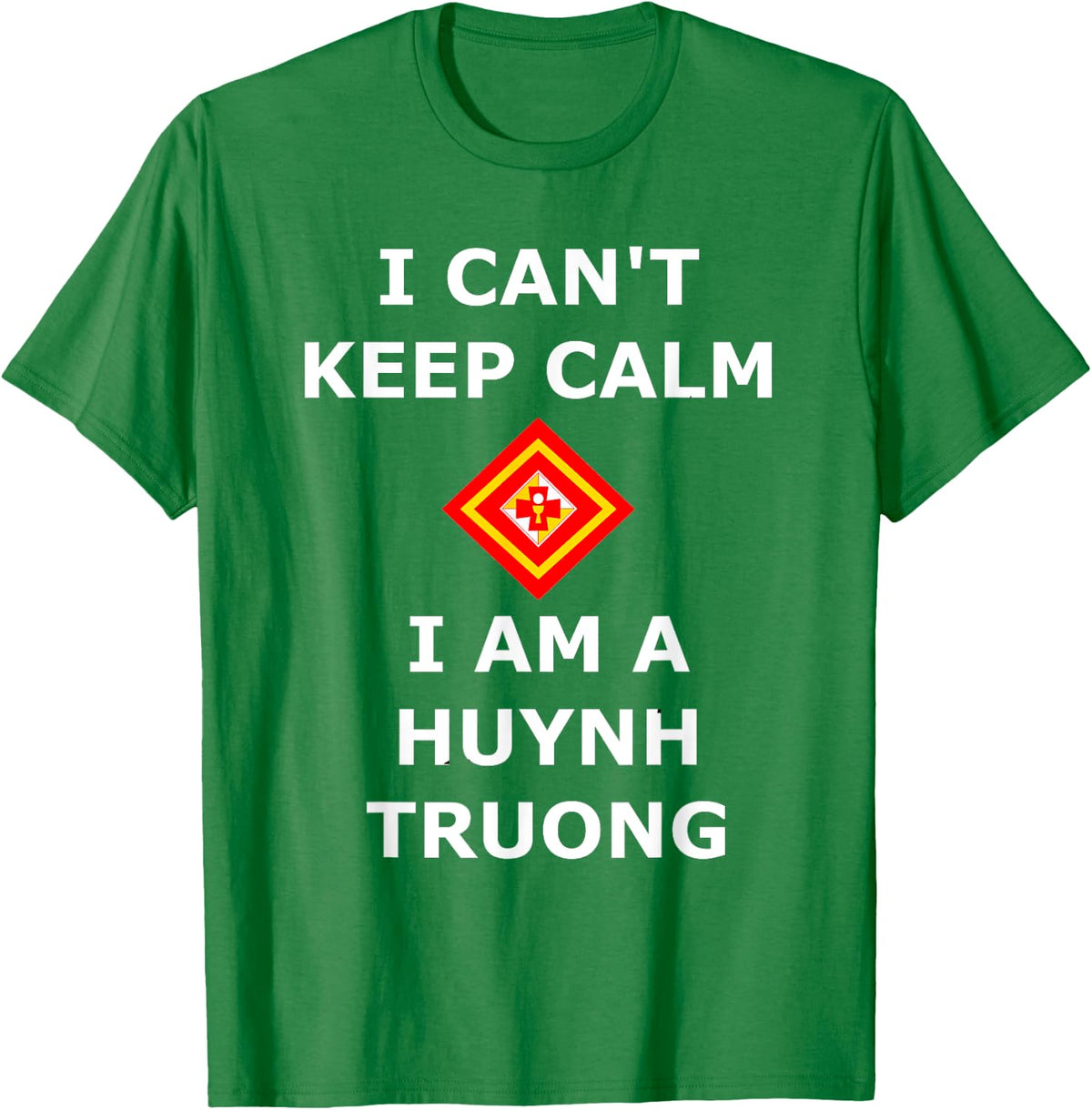 I Can't Keep Calm TNTT Huynh Truong VEYM movement T-Shirt - T-Shirt | Irish Green