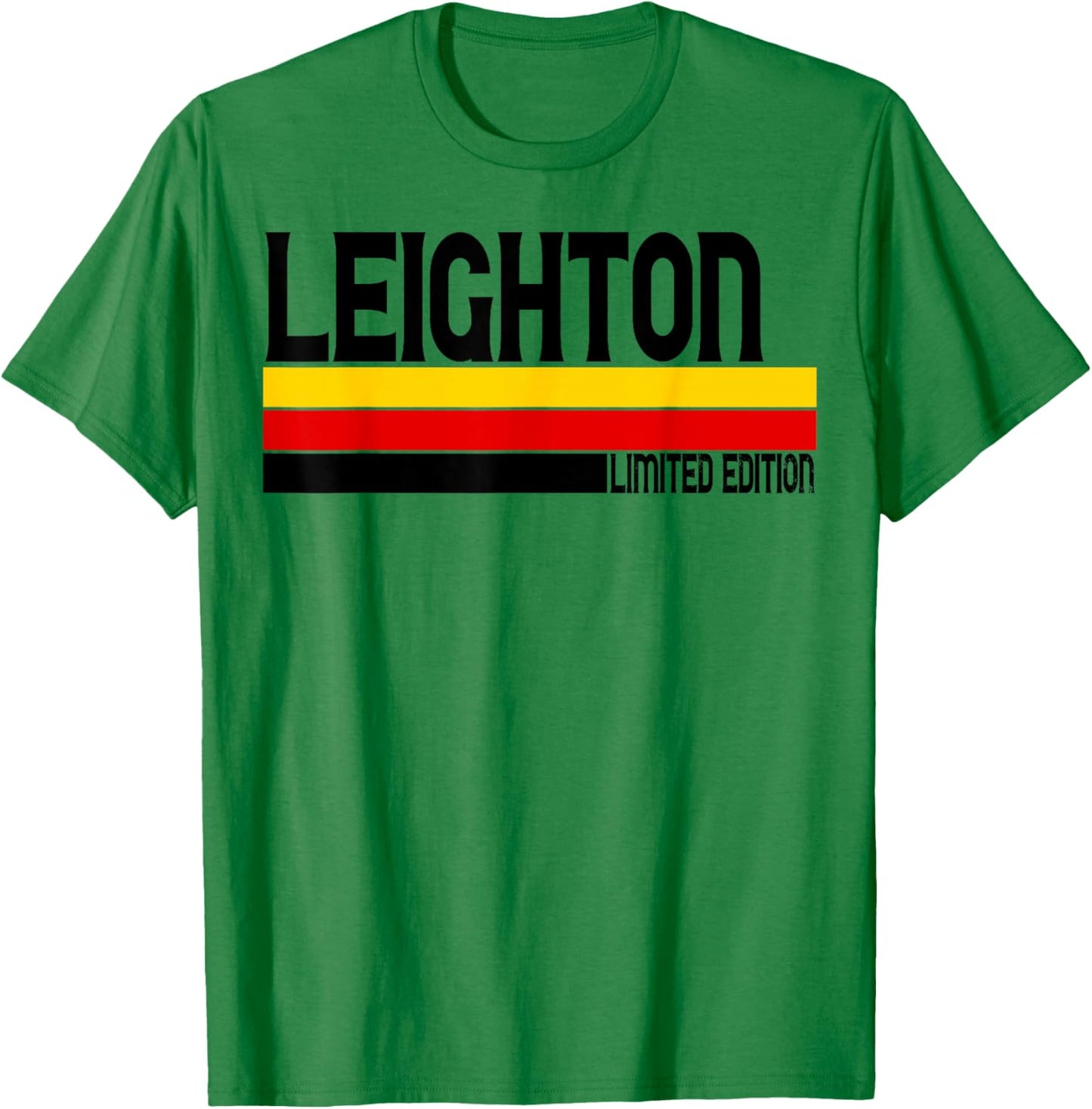 LEIGHTON Name Personalized Cute Idea Vintage Women LEIGHTON T-Shirt - T-Shirt | Irish Green