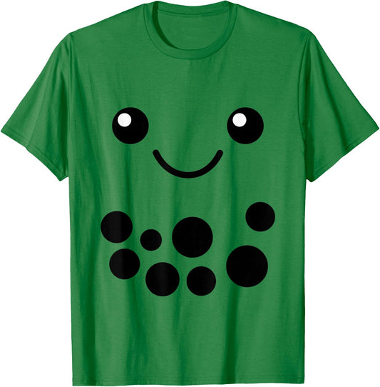 Blueberry Milk Bubble Tea Costume Boba Tea Halloween Costume T-Shirt - T-Shirt | Irish Green
