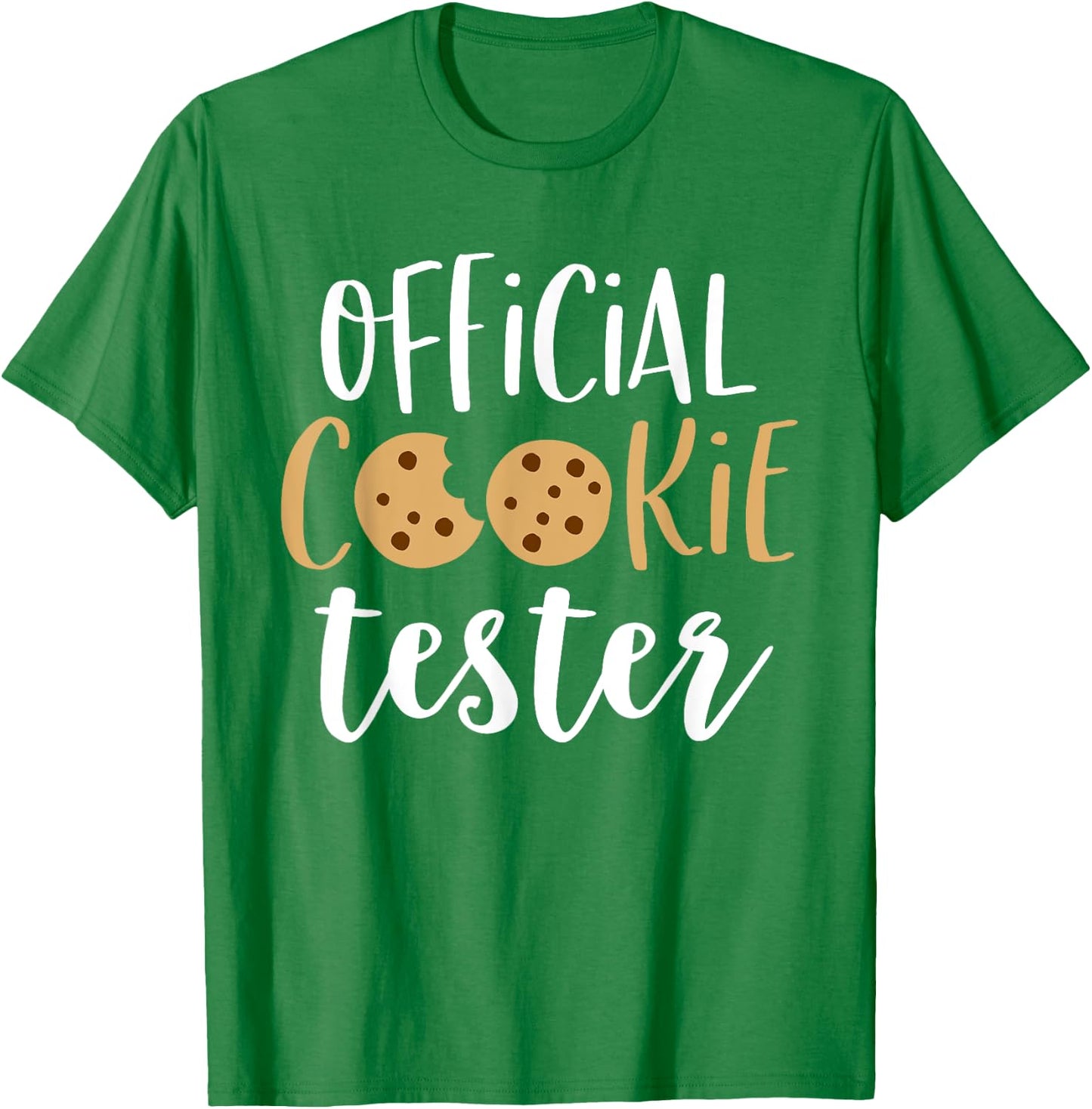 Official Cookie Tester Shirt Funny Family Christmas Pajamas T-Shirt - T-Shirt | Irish Green