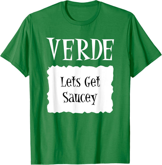VERDE - Hot Packet Halloween Taco Costume T-Shirt - T-Shirt | Irish Green