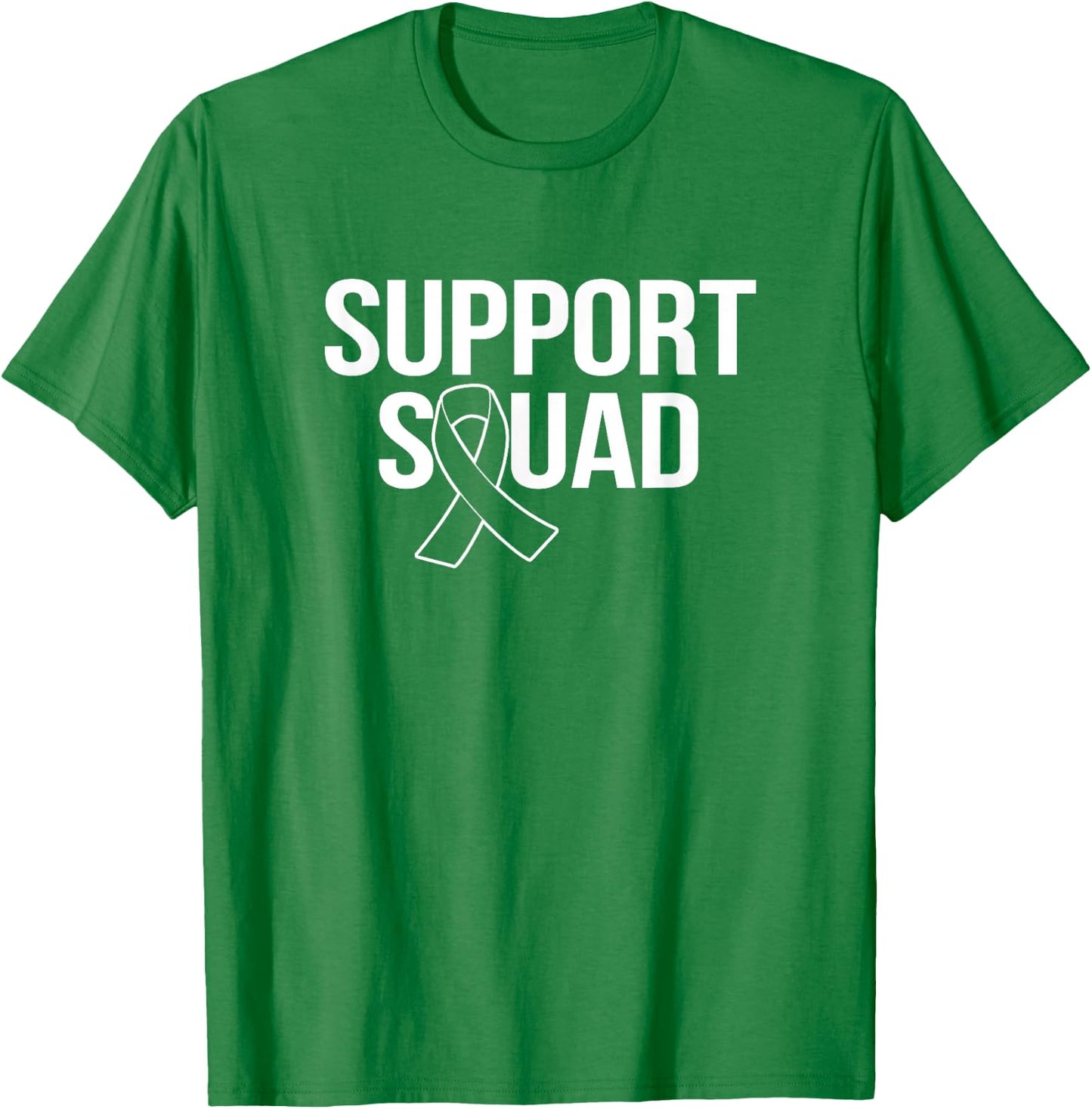 Support Squad Breast Cancer Awareness Month Pink T-Shirt - T-Shirt | Irish Green