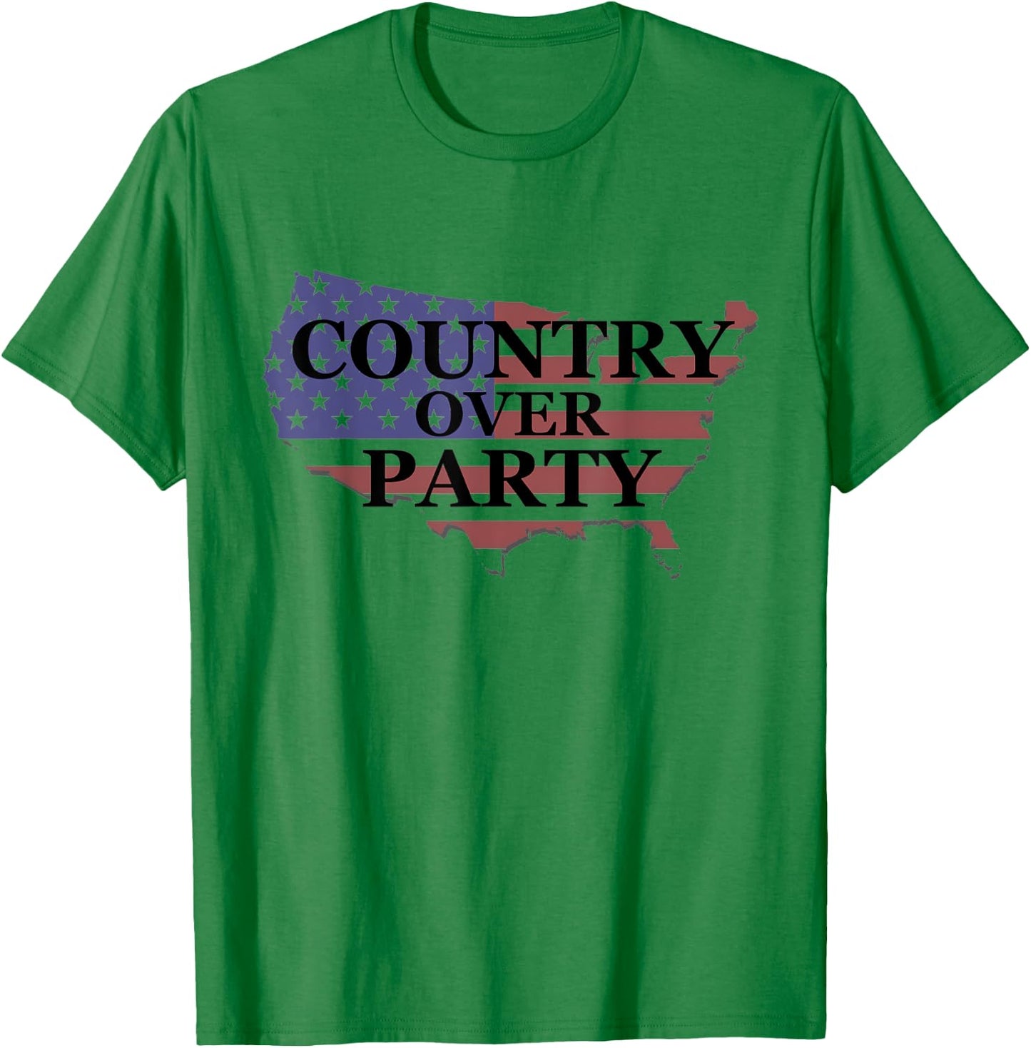Country over Party T-Shirt - T-Shirt | Irish Green