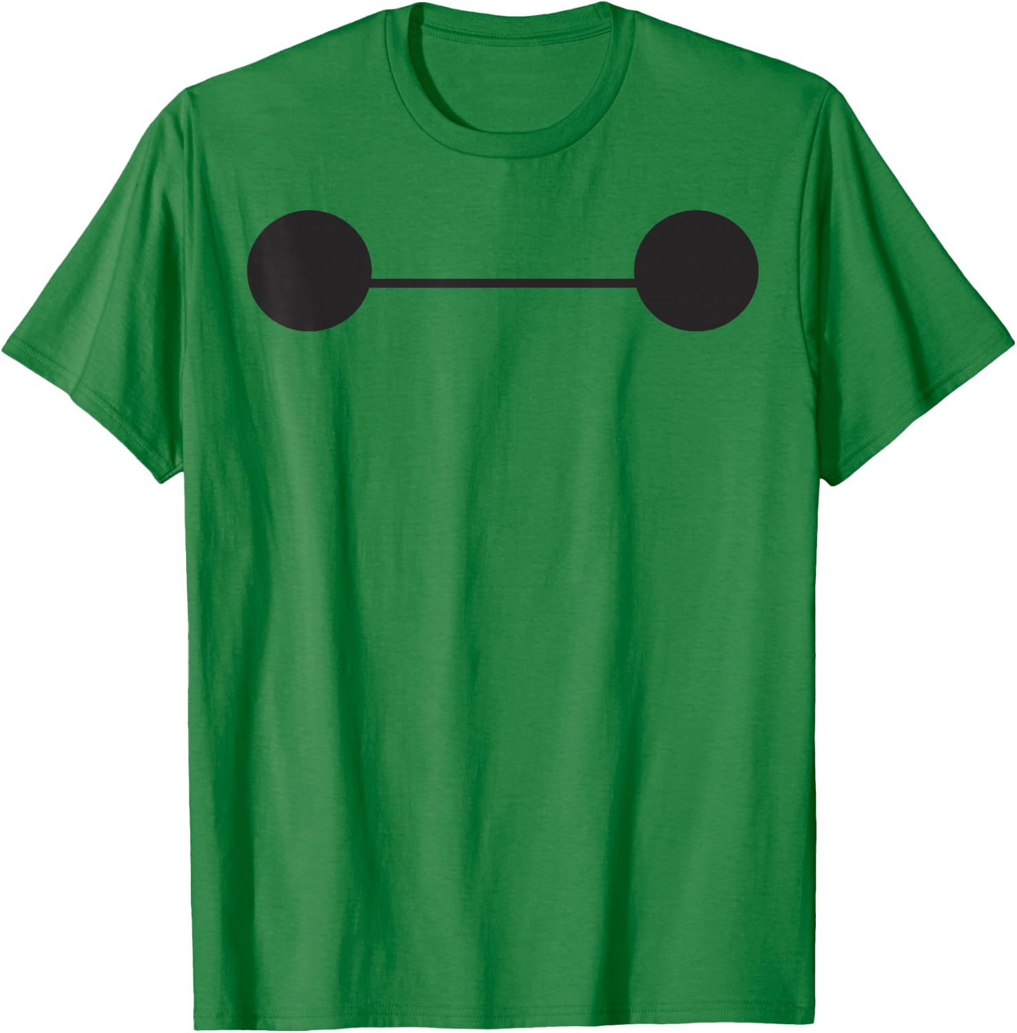 Disney Big Hero 6 Baymax Eyes Halloween T-Shirt - T-Shirt | Irish Green