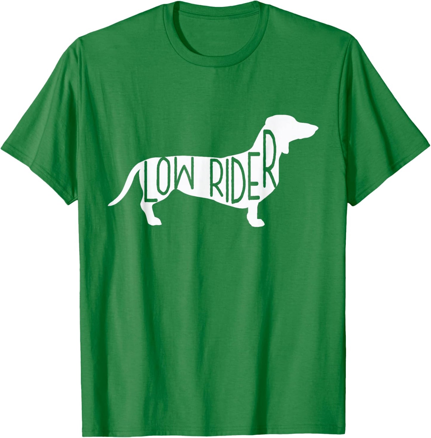 Dachshund Low Rider T Shirt T-Shirt - T-Shirt | Irish Green