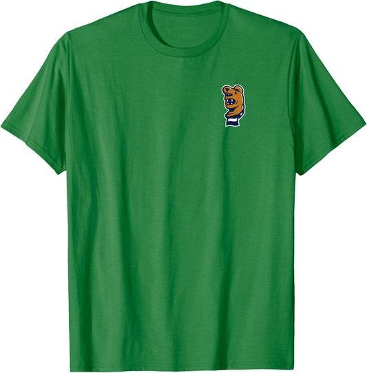 Penn State Nittany Lions Mascot Front/Back Gray T-Shirt - T-Shirt | Irish Green