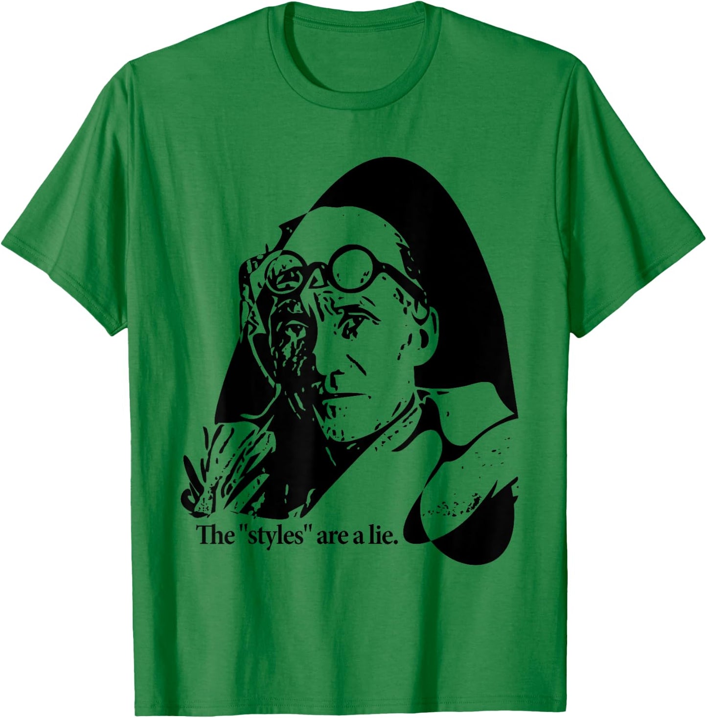 The Styles are a lie architecture corbusier cool T-Shirt - T-Shirt | Irish Green