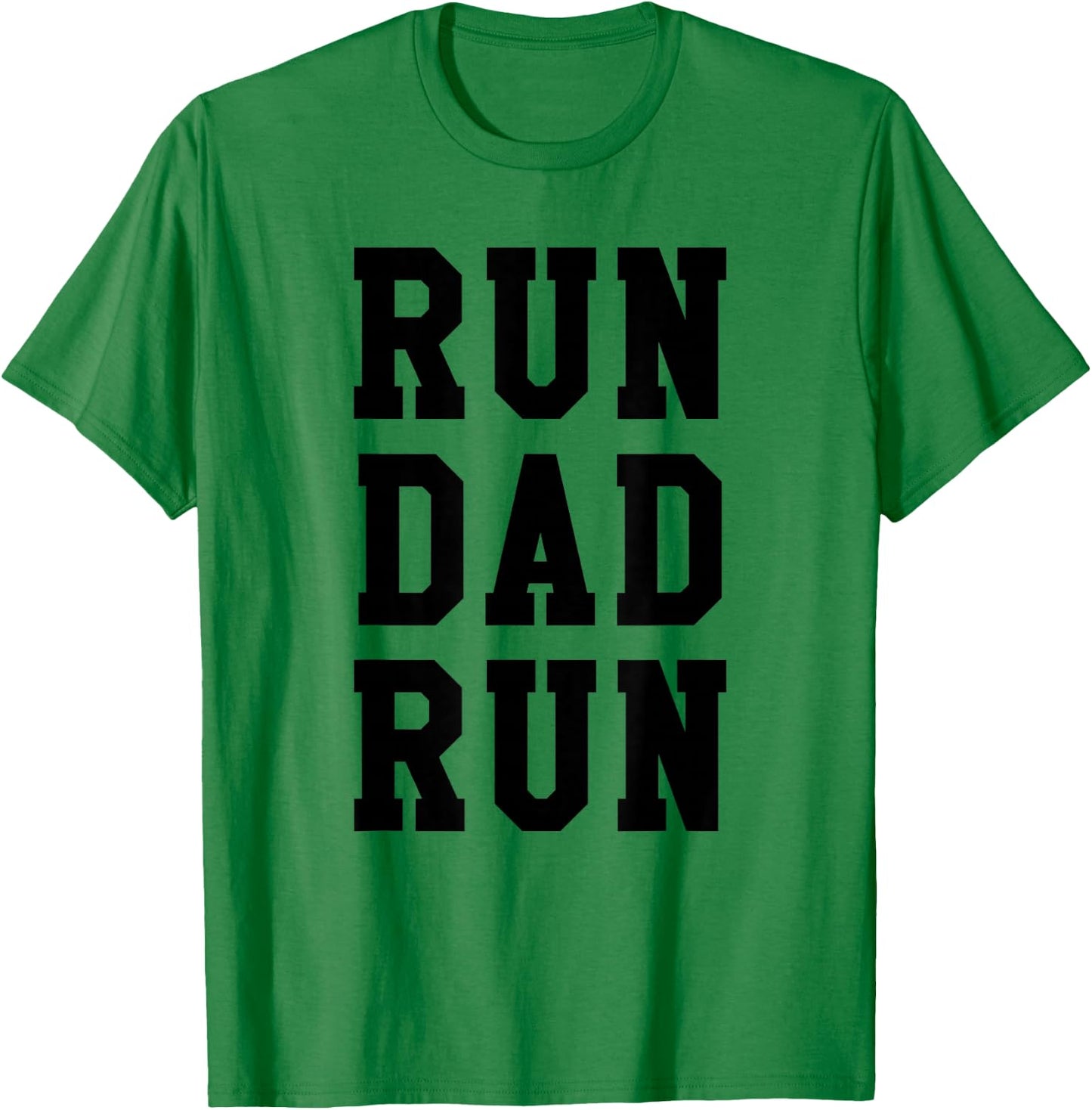 Funny Run Dad Marathon 5k Family Race Day Gift T-Shirt - T-Shirt | Irish Green