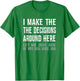 Funny Husband Quote T shirt - Let Me Ask My Wife Gift T-Shirt - T-Shirt | Irish Green