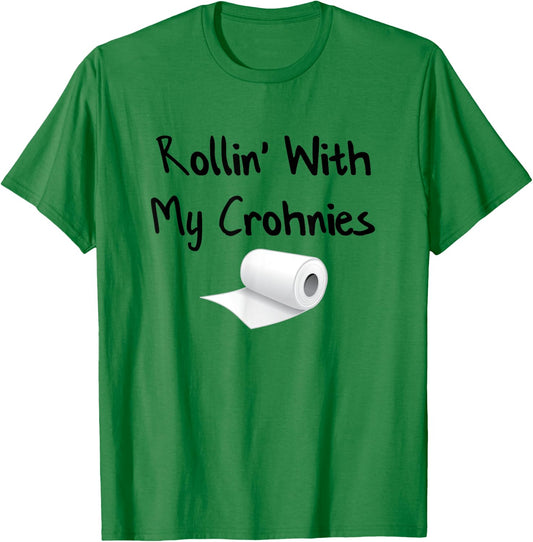 Colon Cancer and Crohn's Disease Awareness Shirts T-Shirt - T-Shirt | Irish Green