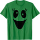Cute Female Ghost Face Outfit for Halloween Costumes T-Shirt - T-Shirt | Irish Green