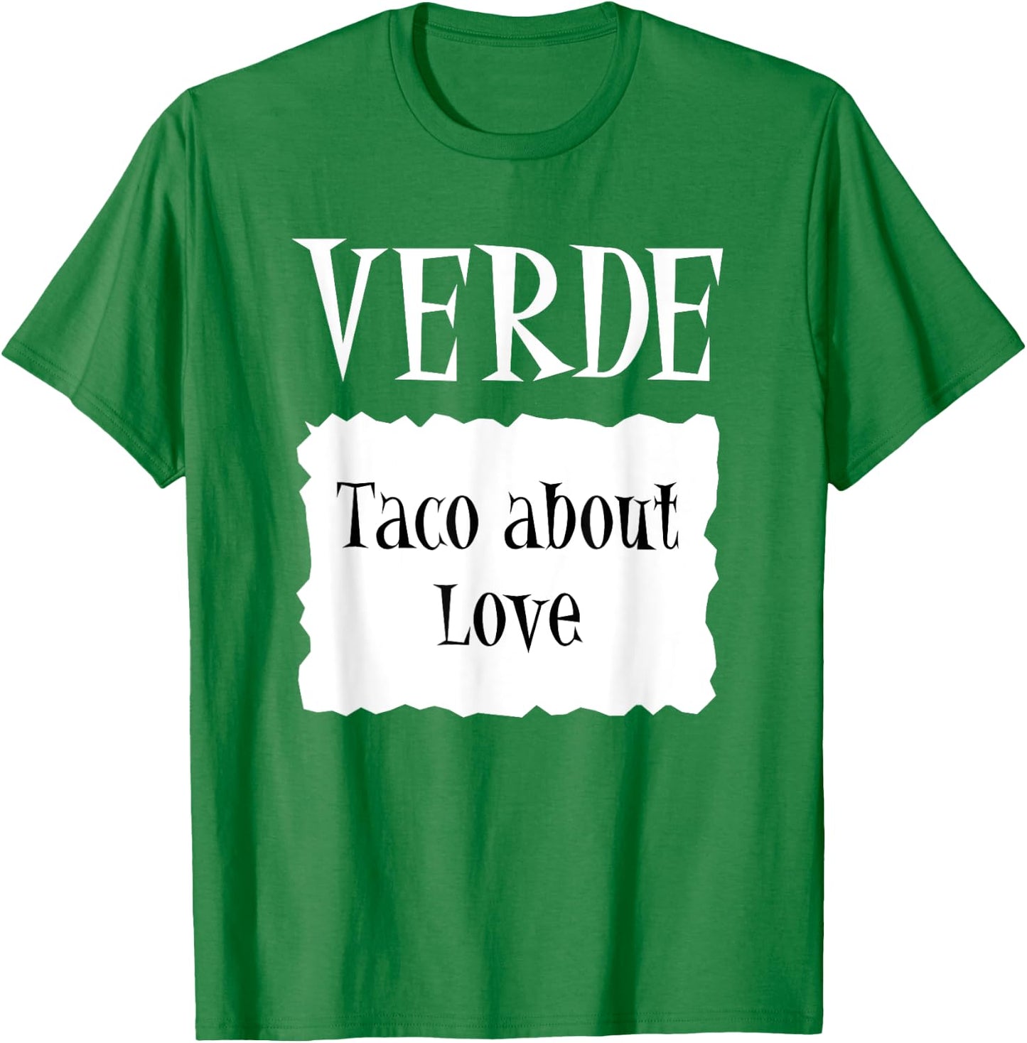VERDE - Hot Packet Halloween Taco Costume T-Shirt - T-Shirt | Irish Green