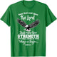 Wings Like Eagles Isaiah 40:31 Christian Message T-Shirt - T-Shirt | Irish Green