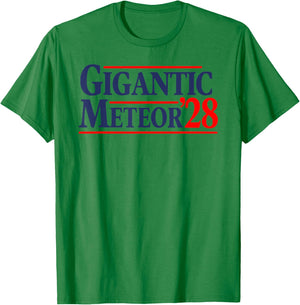 Gigantic Meteor '28 Funny USA America T-Shirt - T-Shirt | Irish Green