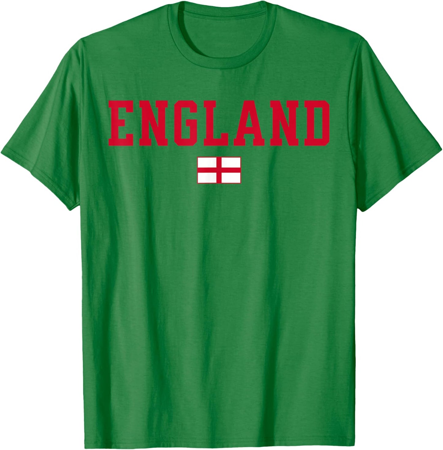 England English Flag T-Shirt - T-Shirt | Irish Green