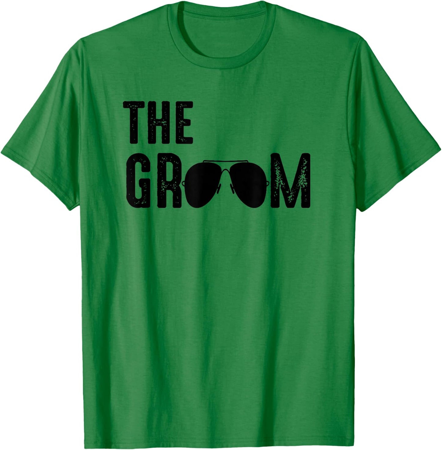 The Groom Cool Shades Funny Bachelor Party Gift T-Shirt - T-Shirt | Irish Green