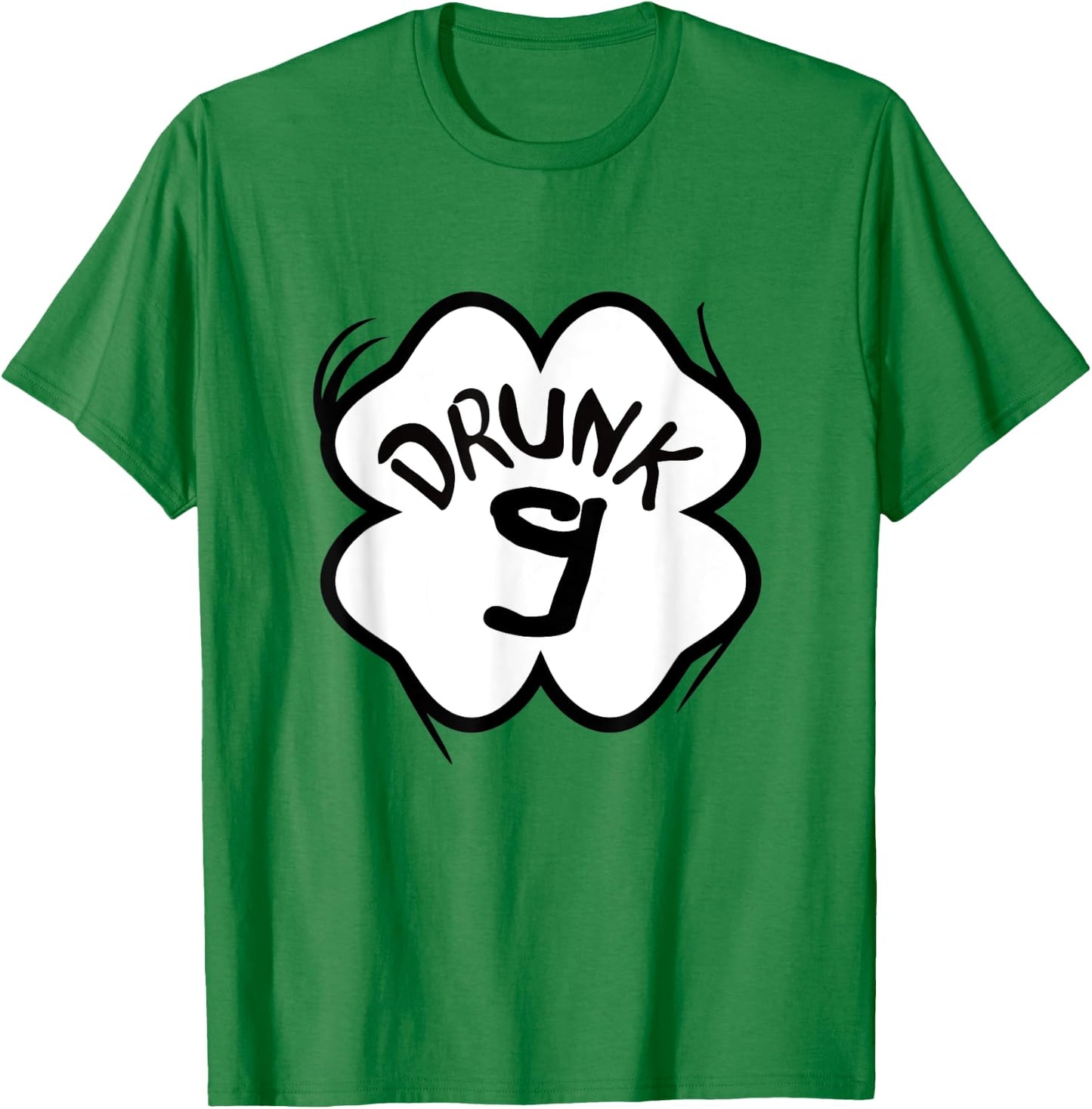 Saint Patricks Day Bar Crawl Drunk 1-10 Shirt Group Matching T-Shirt - T-Shirt | Irish Green