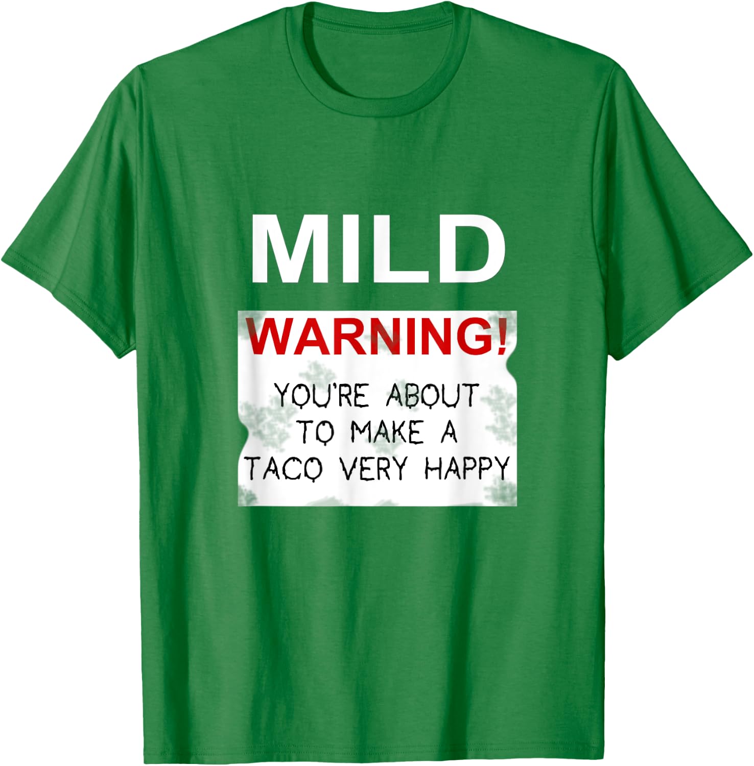 MILD Sauce Shirt - Sauce Packet Costume T-Shirt - T-Shirt | Irish Green
