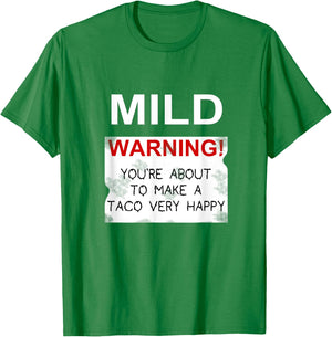 MILD Sauce Shirt - Sauce Packet Costume T-Shirt - T-Shirt | Irish Green