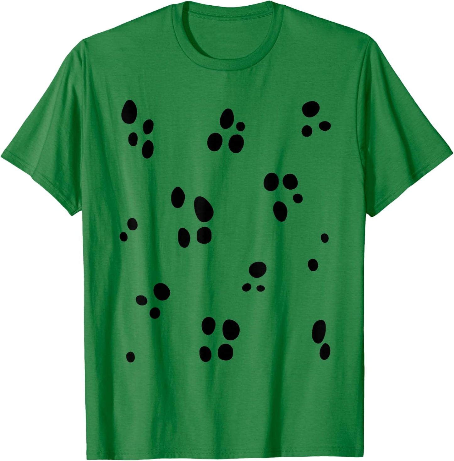 Dalmatian Dog Costume Shirt Kids Animal Funny Halloween T-Shirt - T-Shirt | Irish Green