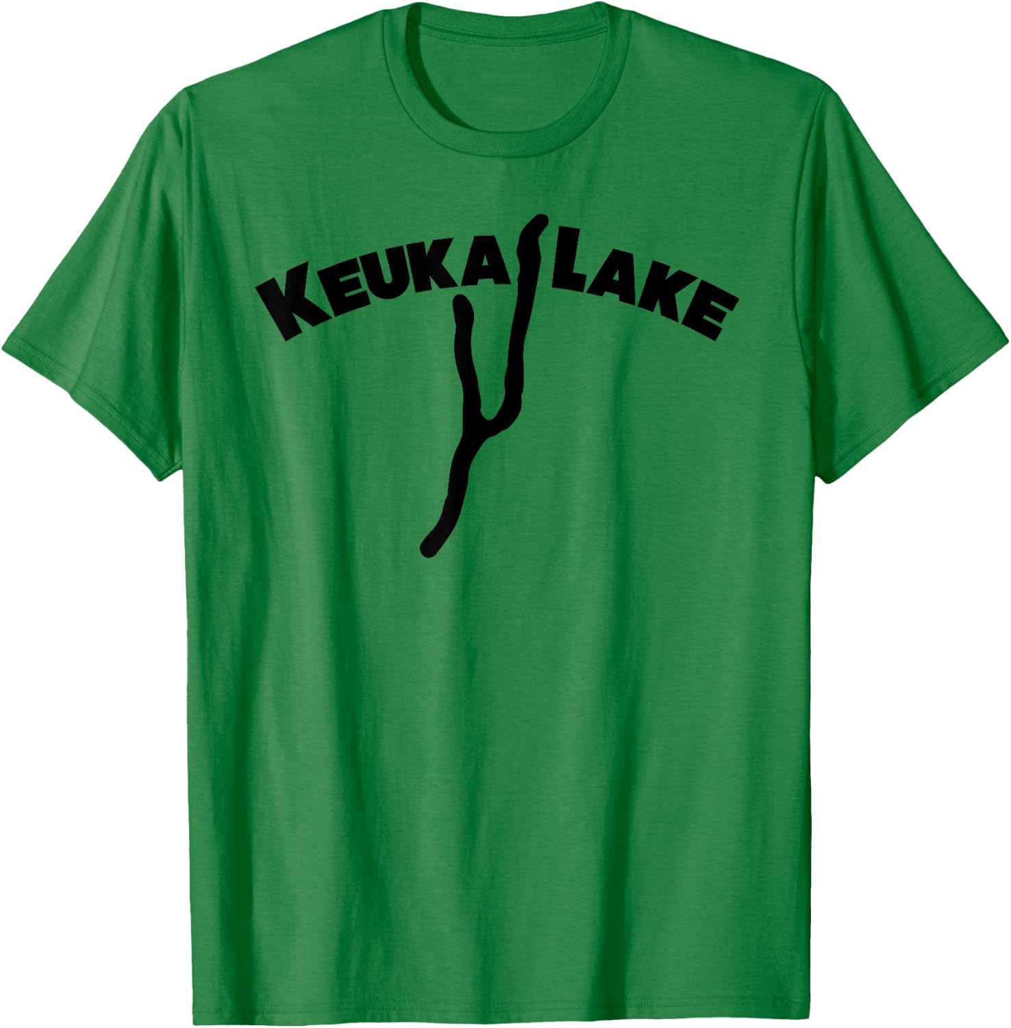 Keuka Lake Upstate NY- Finger Lakes Gifts T-Shirt - T-Shirt | Irish Green
