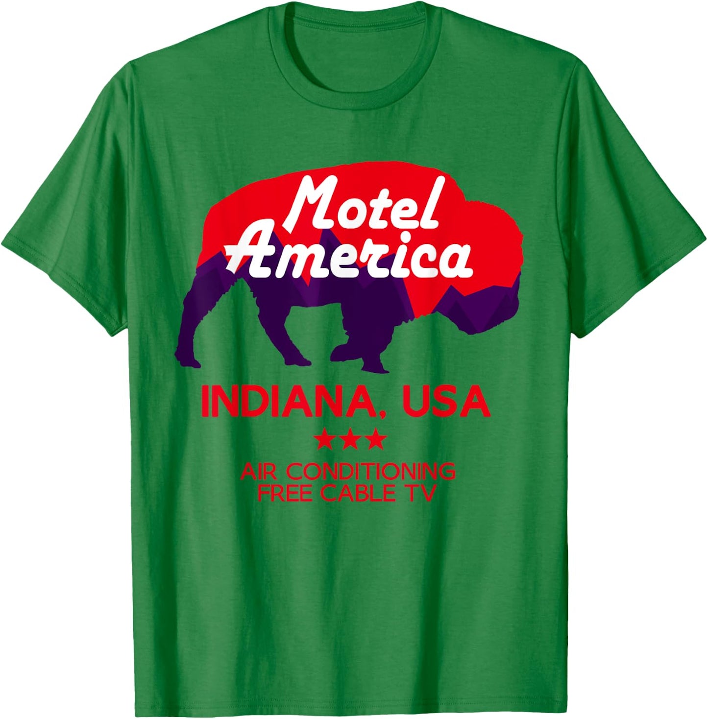 Motel America Novelty Shirt T-Shirt - T-Shirt | Irish Green