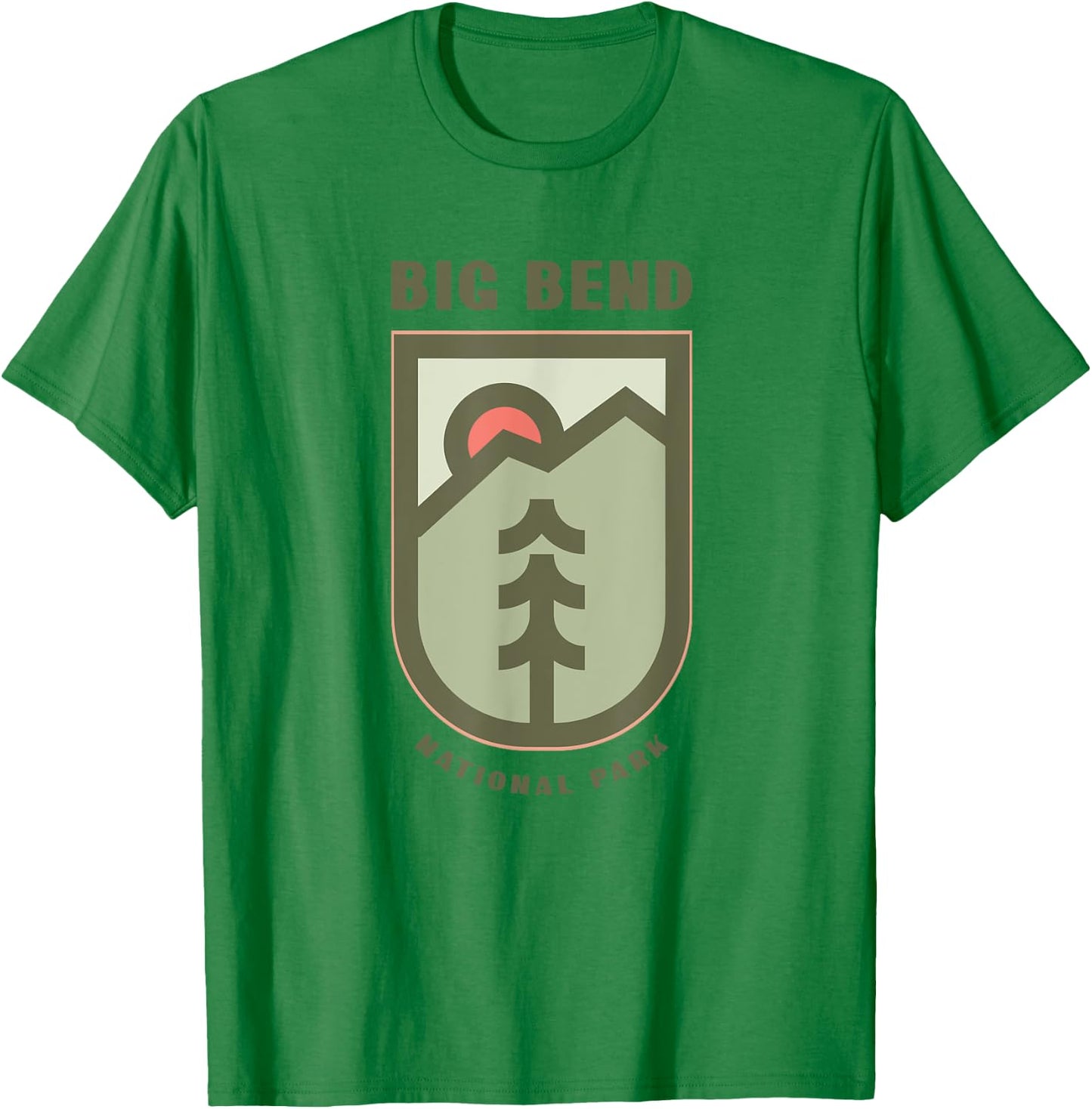 Family Vacation Design - Big Bend National Park T-Shirt - T-Shirt | Irish Green