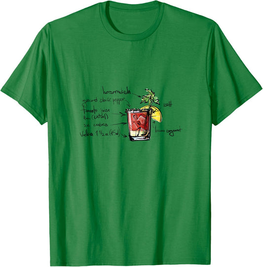 Bloody Mary T-Shirt - T-Shirt | Irish Green