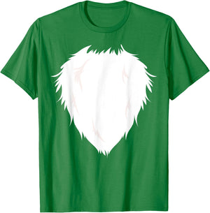 Fox Body Chest Costume Easy Halloween Costume Gift Funny T-Shirt - T-Shirt | Irish Green