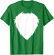 Fox Body Chest Costume Easy Halloween Costume Gift Funny T-Shirt - T-Shirt | Irish Green