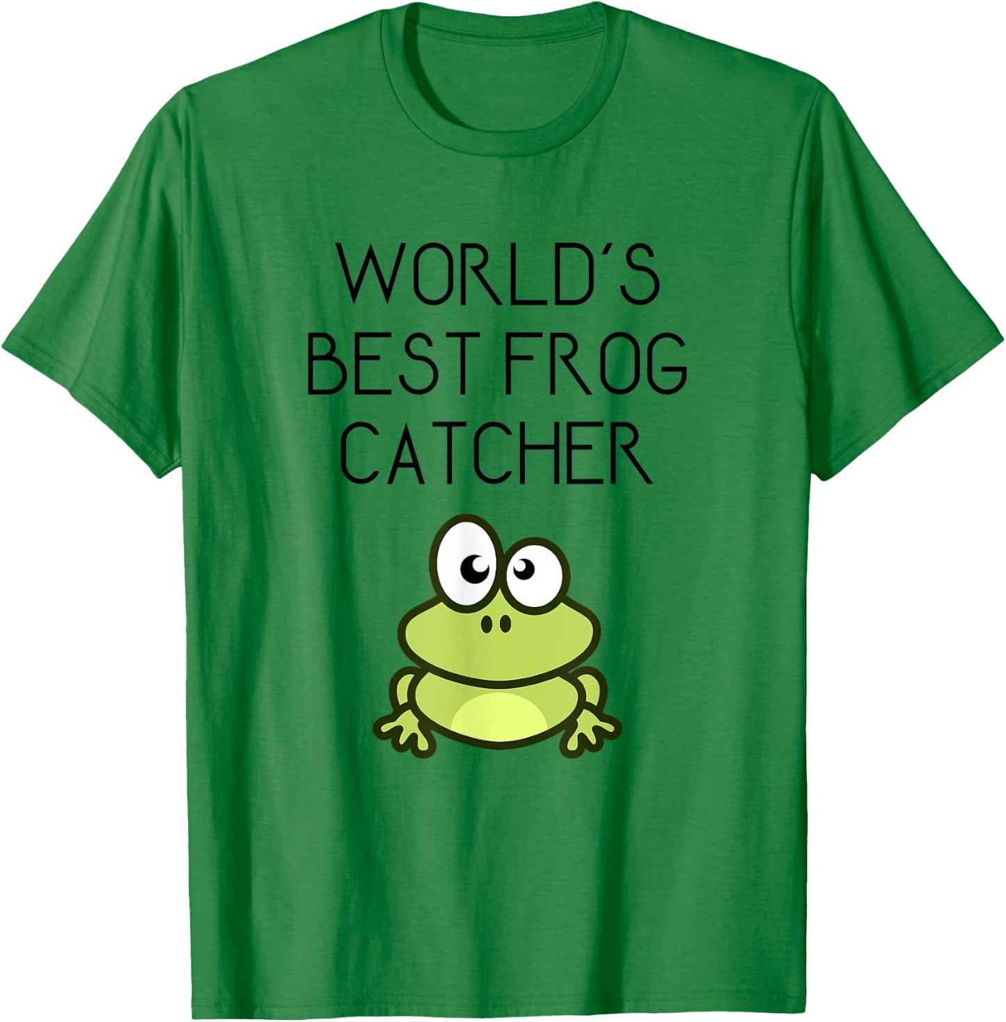 Funny Worlds Best Frog Catcher Gift T-Shirt - T-Shirt | Irish Green