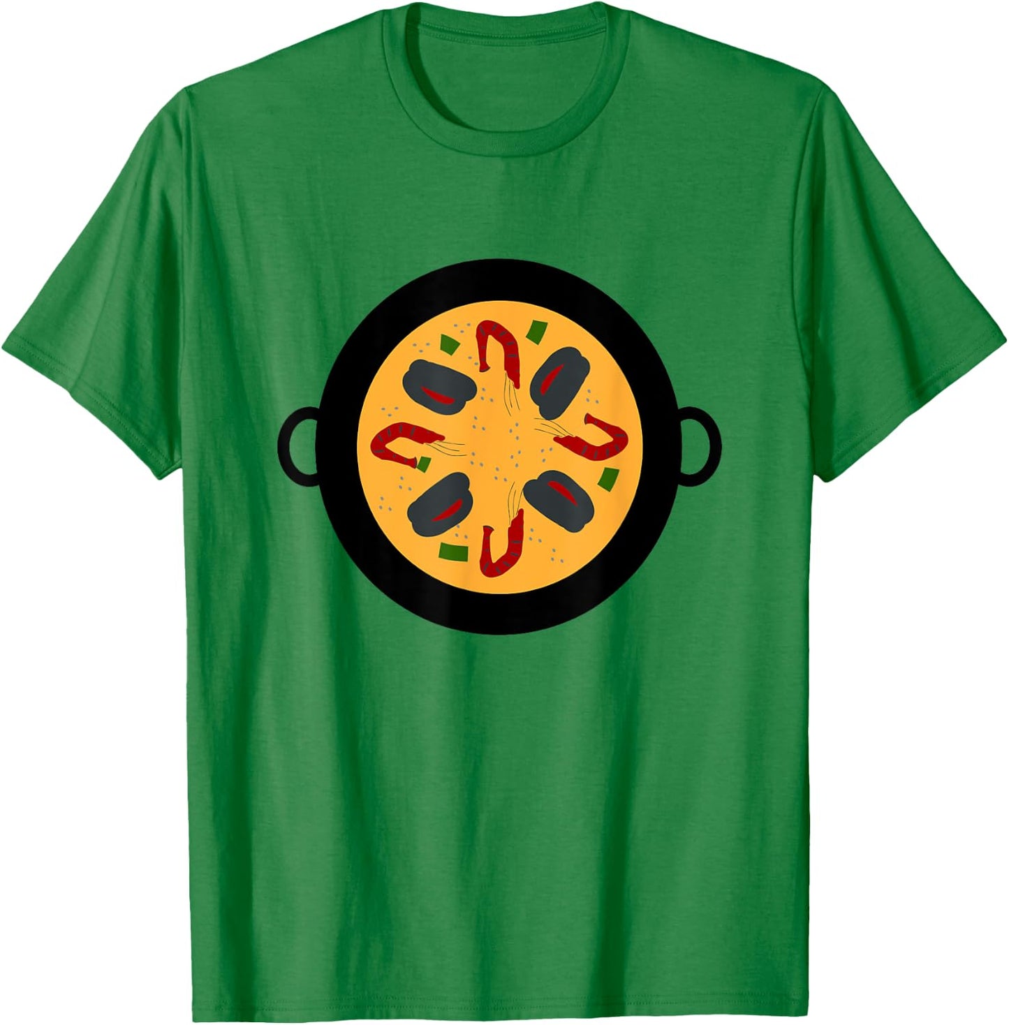 Paella Spanish Food Spain Valencia T-Shirt - T-Shirt | Irish Green