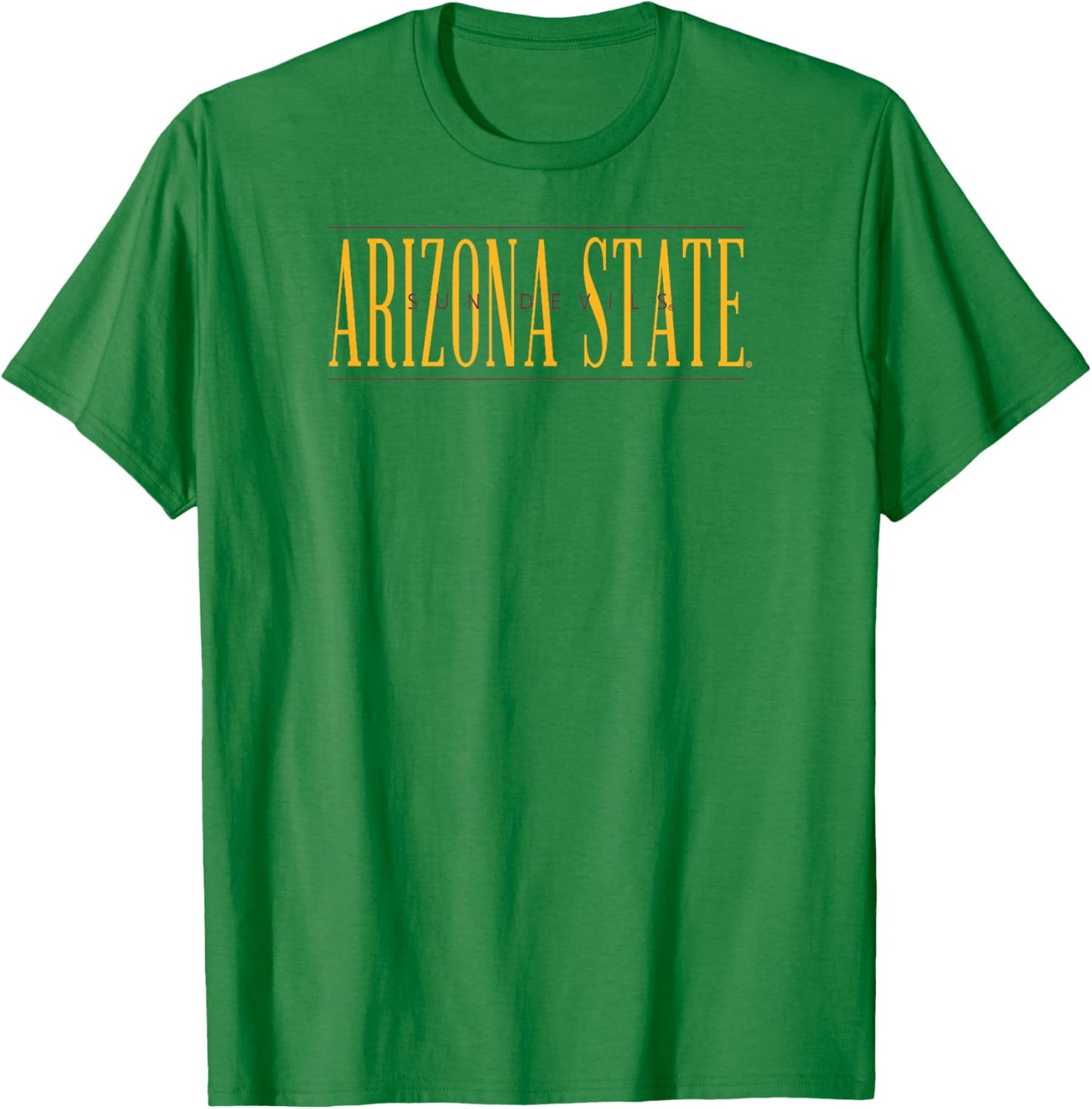 Arizona State Sun Devils Psychic White Officially Licensed T-Shirt - T-Shirt | Irish Green