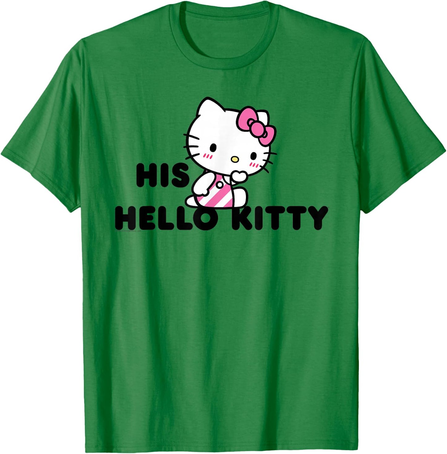 Hello Kitty and Dear Daniel Couples Shirt T-Shirt - T-Shirt | Irish Green
