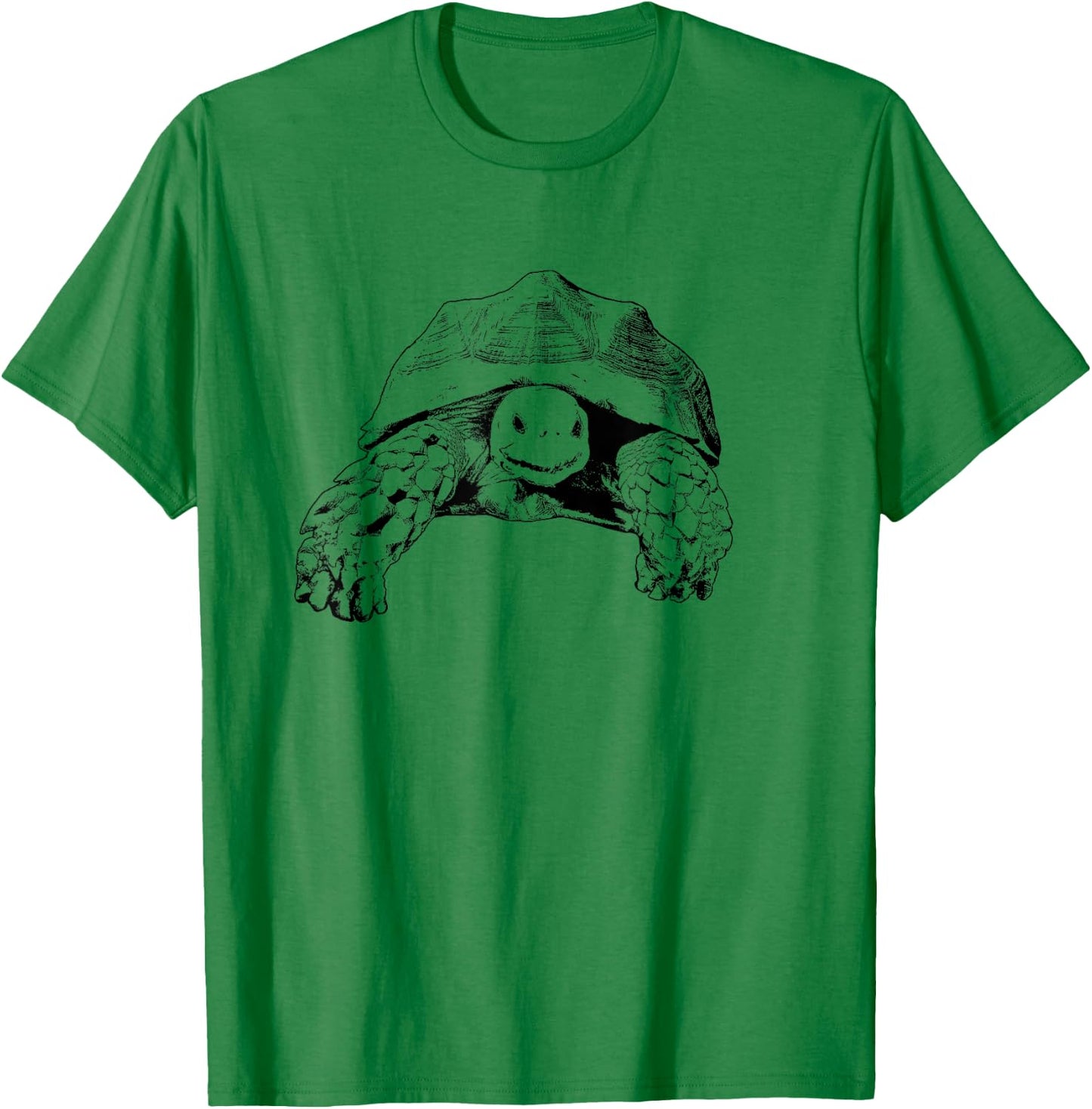 Sulcata Tortoise African Spurred Tortoise Turtle T-Shirt - T-Shirt | Irish Green