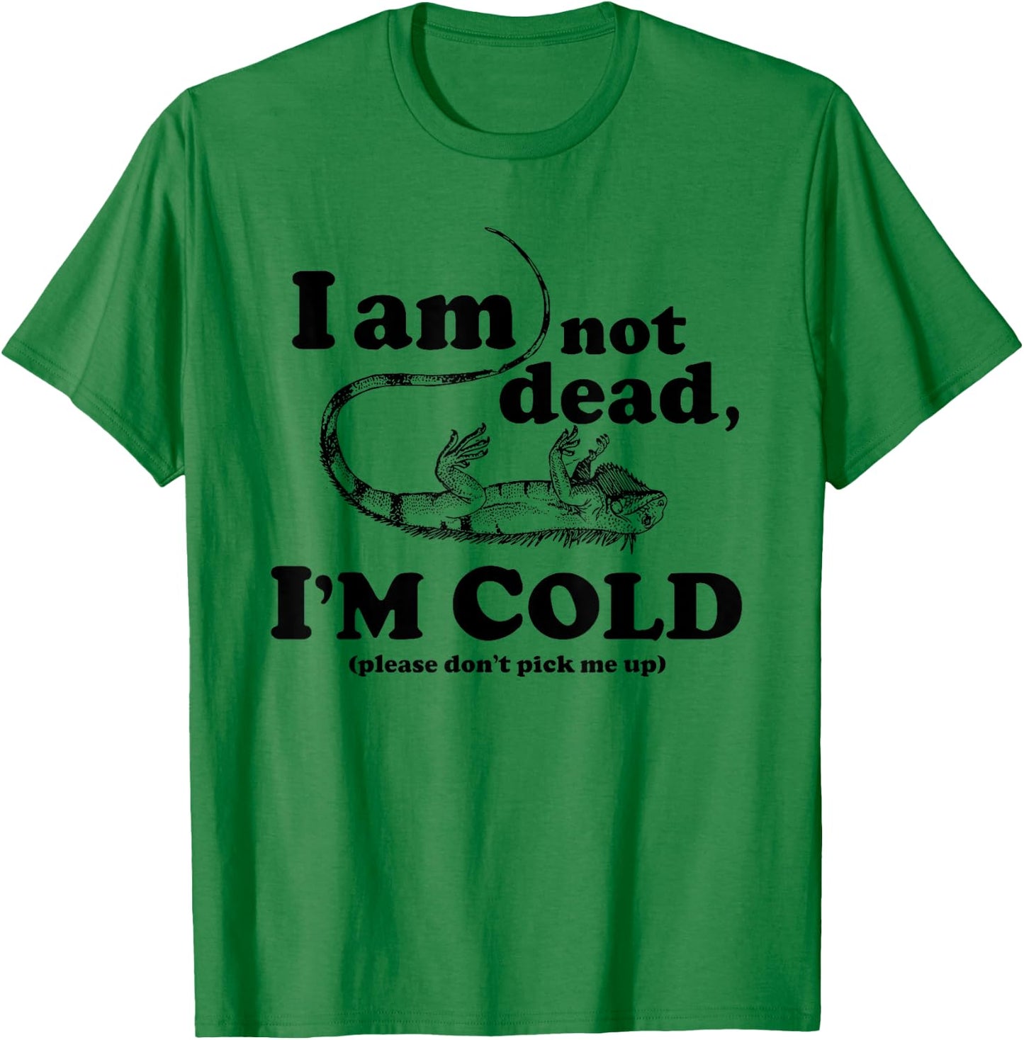 Frozen Iguana Shirt T-Shirt - T-Shirt | Irish Green