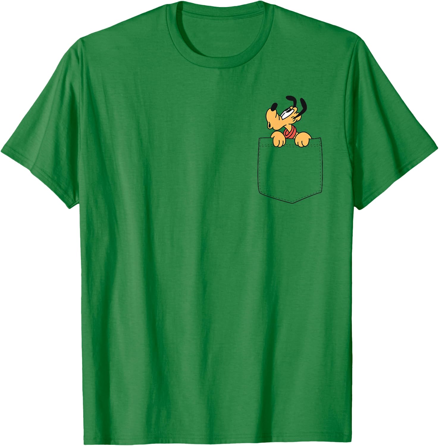 Disney - Pluto Pocket T-Shirt - T-Shirt | Irish Green