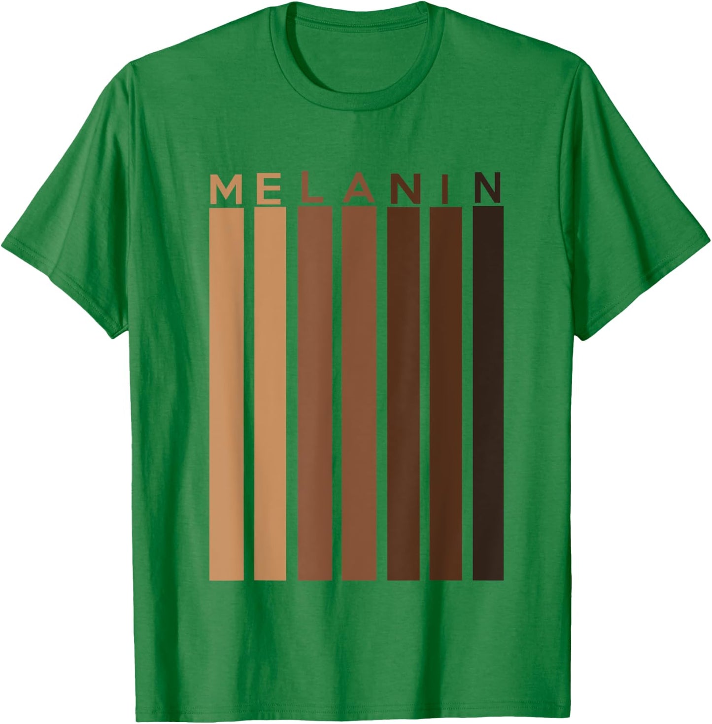 Oheneba: Melanin Shades Black Pride Afro Queen King T-Shirt - T-Shirt | Irish Green
