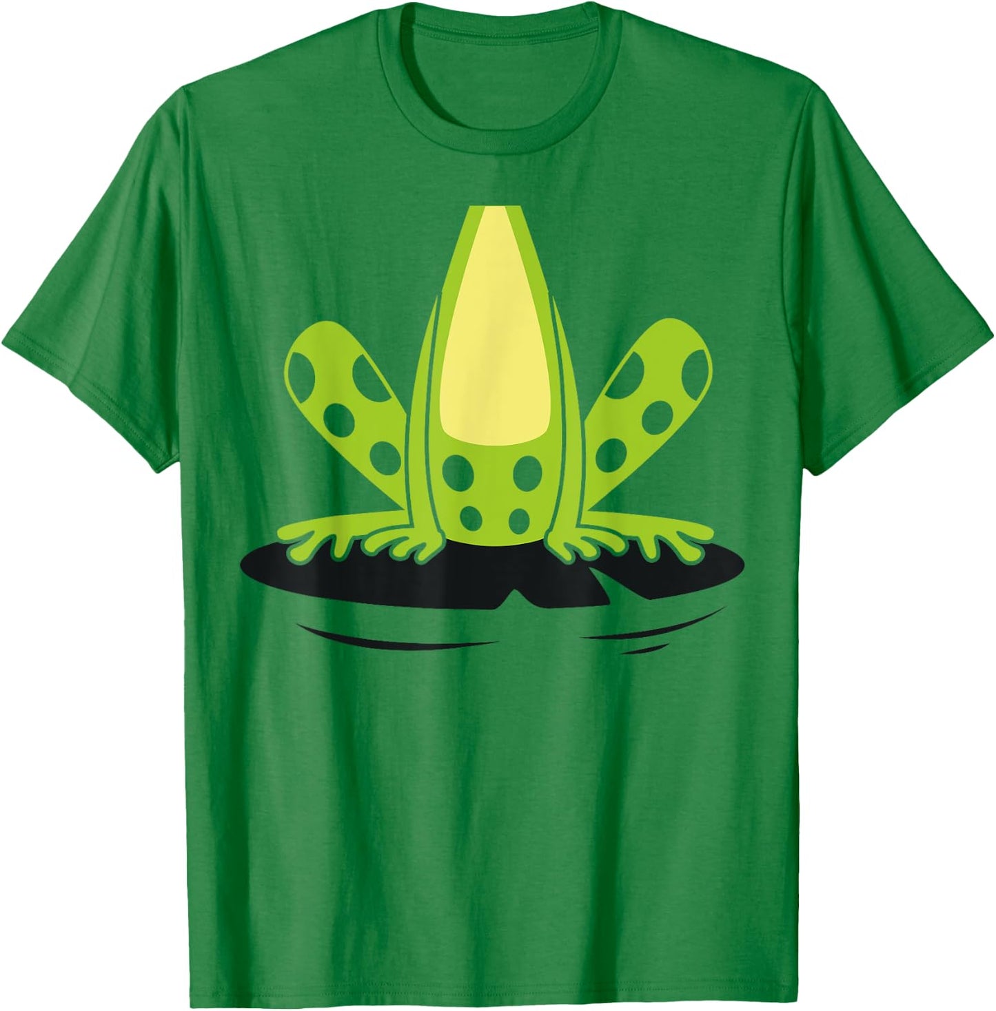 Frog Body Costume Cute Easy Reptile Halloween Gift T-Shirt - T-Shirt | Irish Green