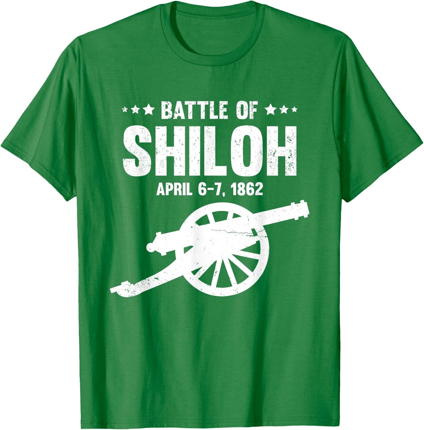 Battle of Shiloh Civil War Battle Tennessee Battlefield T-Shirt - T-Shirt | Irish Green