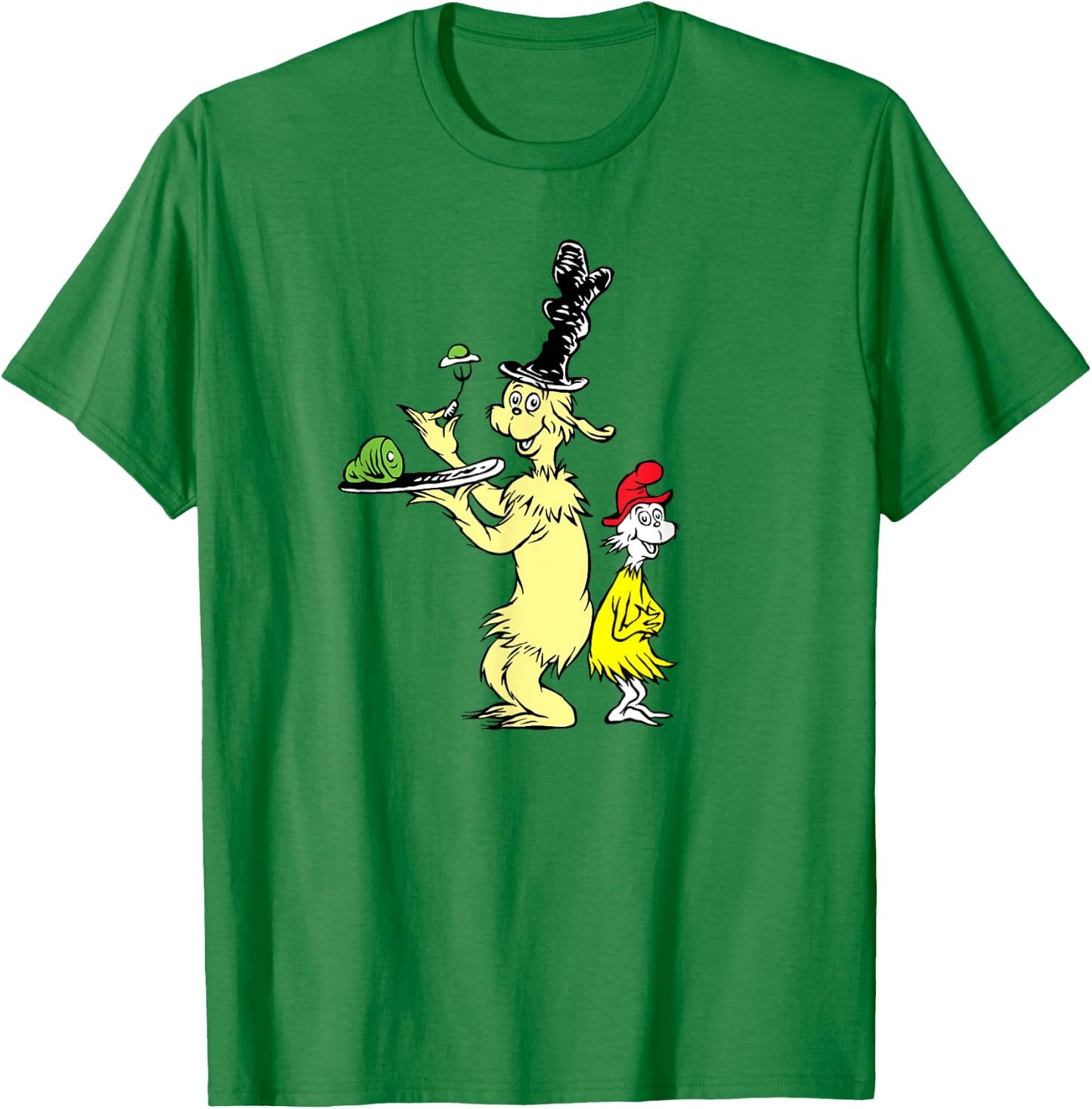 Dr. Seuss I Like Green Eggs and Ham T-Shirt - T-Shirt | Irish Green