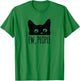 Ew People Introvert Cat Lover Funny Crazy Cat Lady T-Shirt - T-Shirt | Irish Green