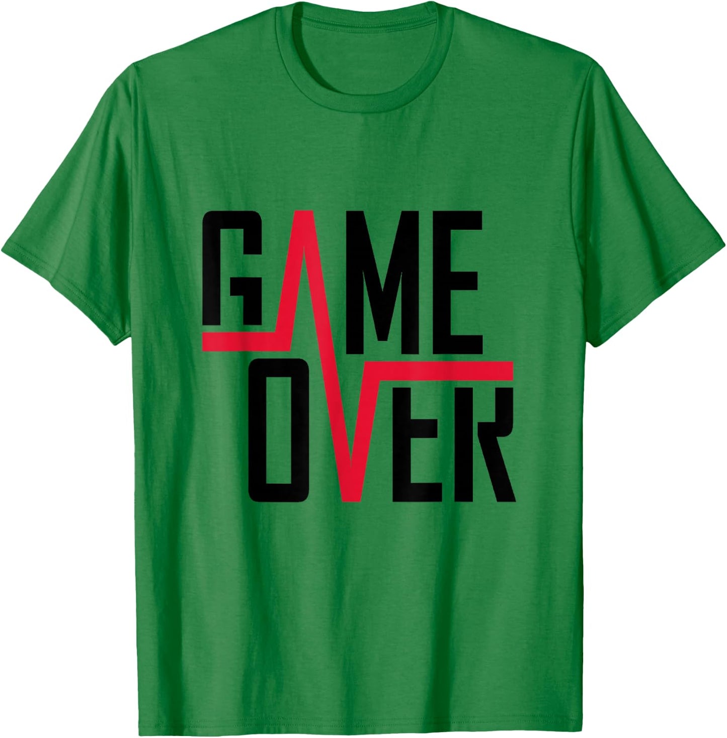 Game Over T-Shirt - T-Shirt | Irish Green