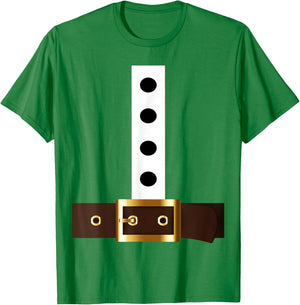 Christmas Santa - Santa Claus Costume Fun Santa Suit T-Shirt - T-Shirt | Irish Green