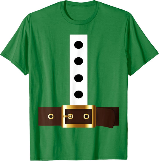 Christmas Santa - Santa Claus Costume Fun Santa Suit T-Shirt - T-Shirt | Irish Green