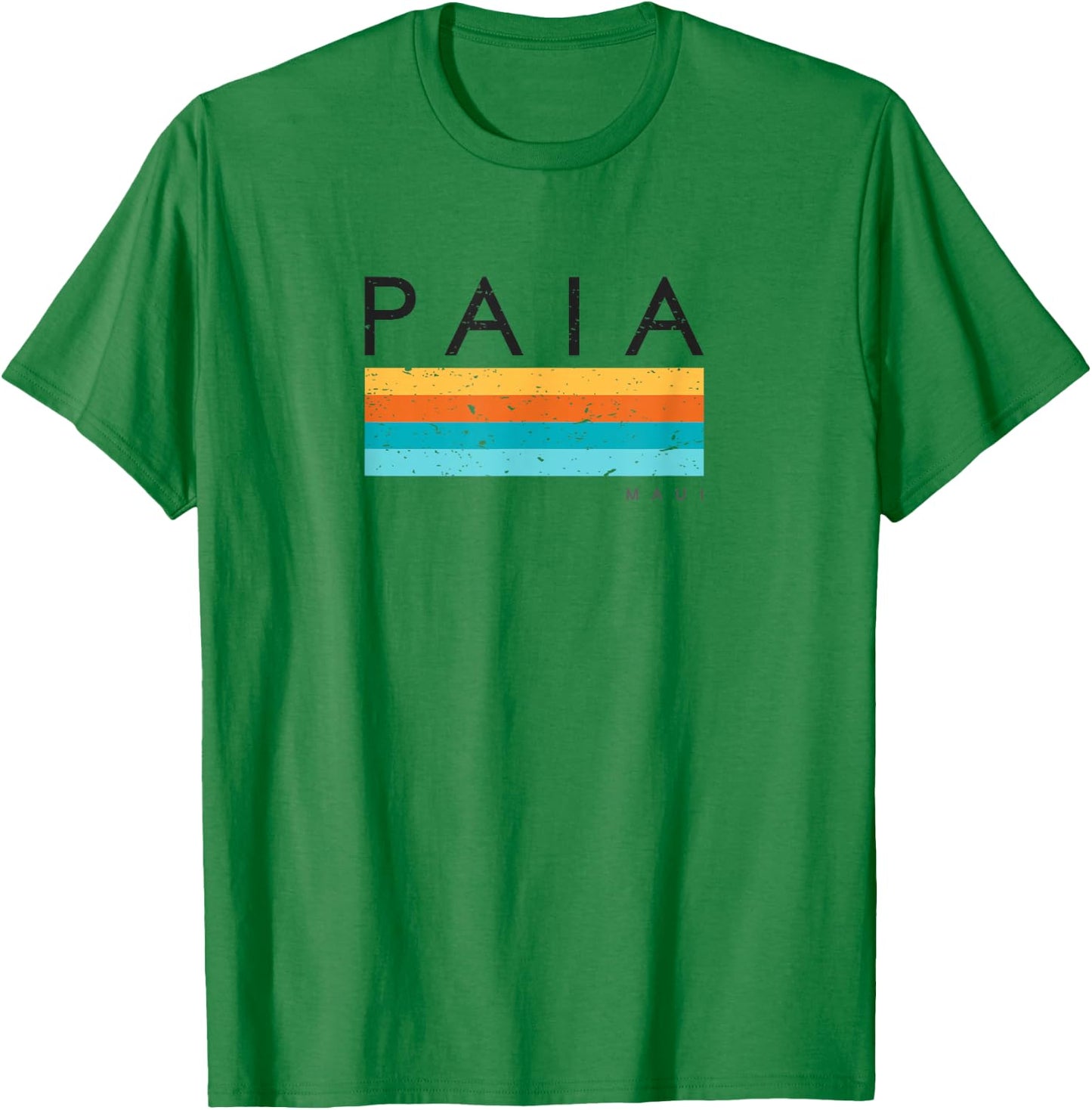Retro Paia Maui Vintage Design T-Shirt - T-Shirt | Irish Green