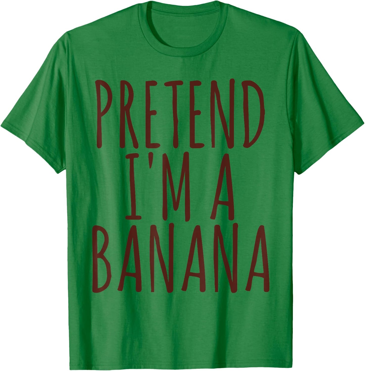 Funny Lazy Halloween Pretend I'm A Banana Gift Small T-Shirt - T-Shirt | Irish Green